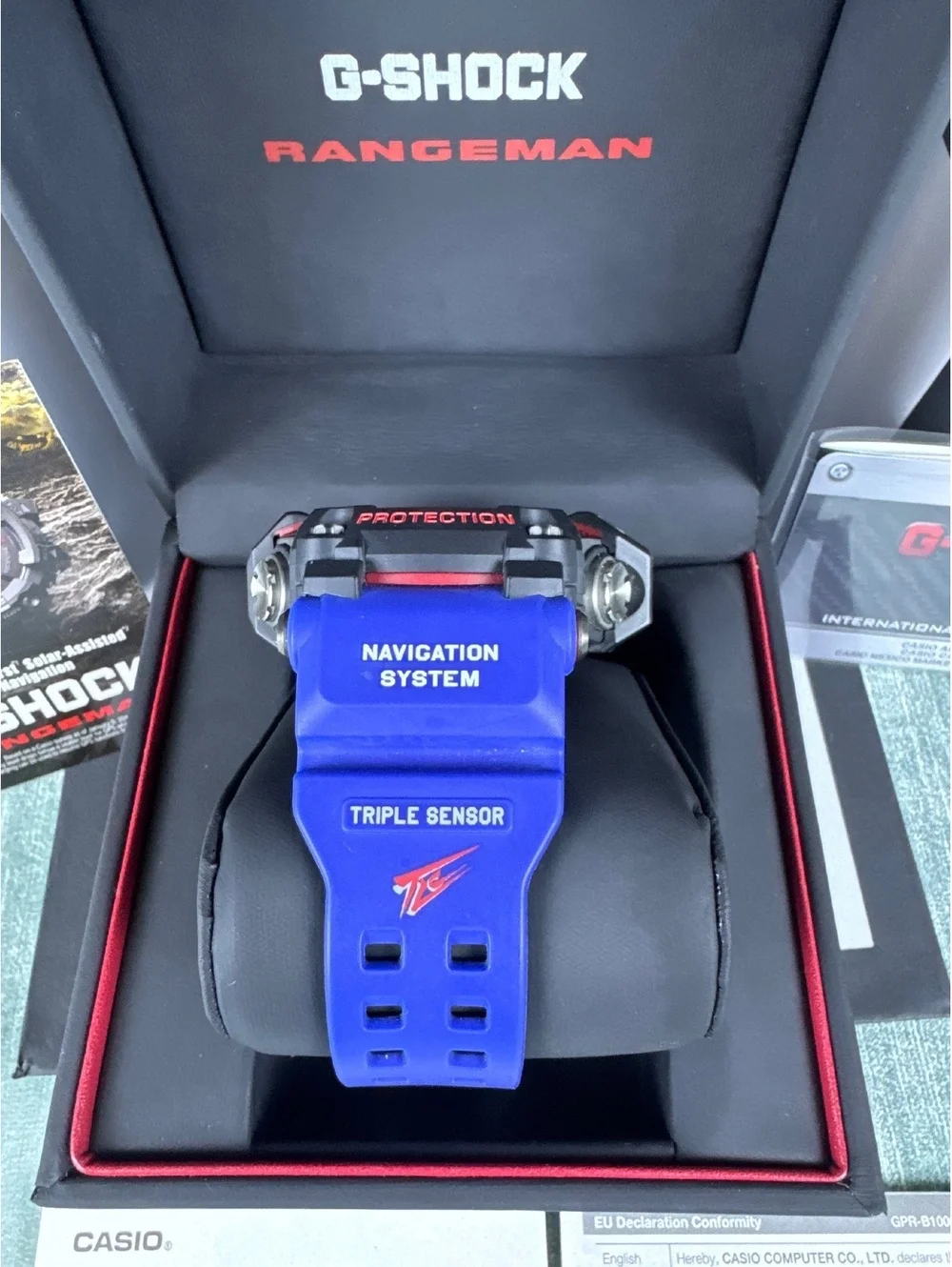 Casio G-Shock Rangeman GPR-B1000 GPS Watch Blue